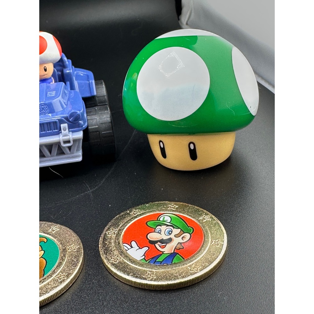 Super Mario Bros Toy Lot Bowser Toad Kart Green Mushroom Goomba Luigi Nintendo - Picture 7 of 8